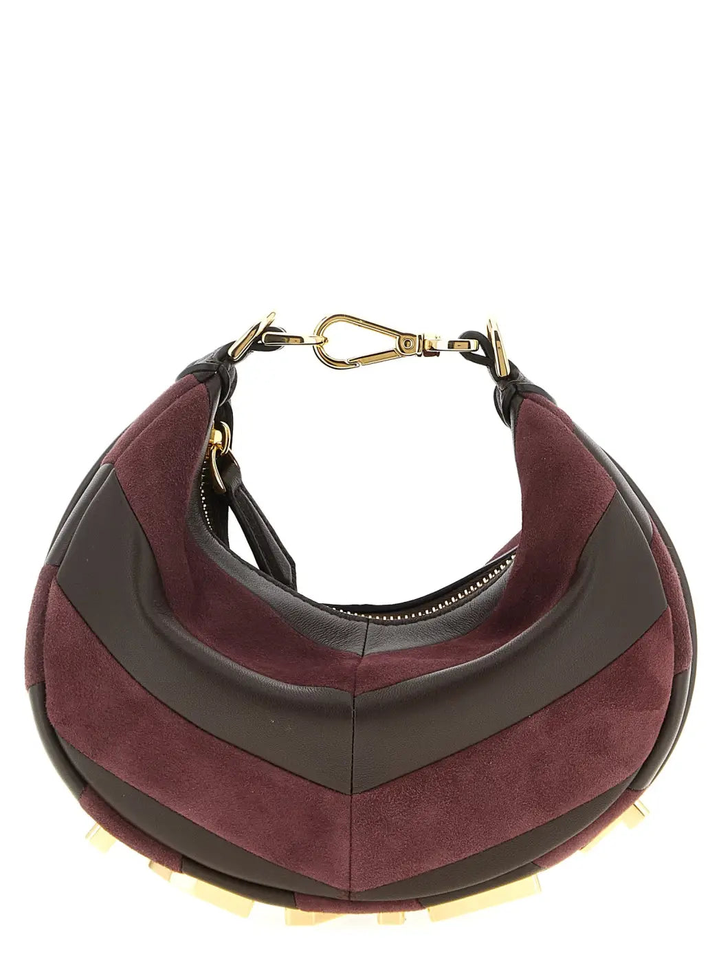 Fendi Multicolor Lamb Leather Handbag