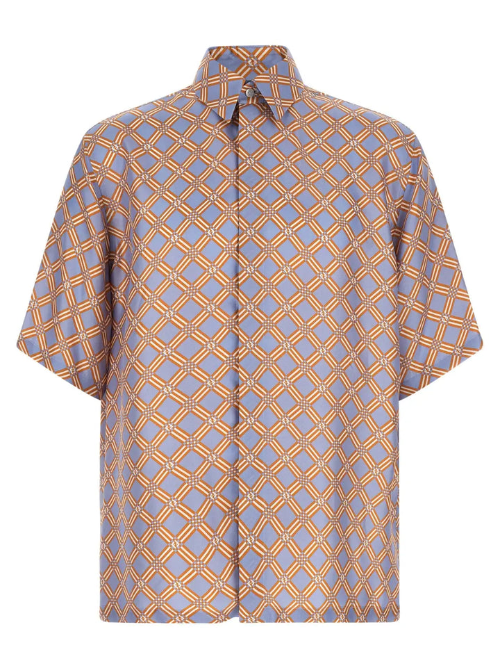 Fendi Multicolor Silk Blouse