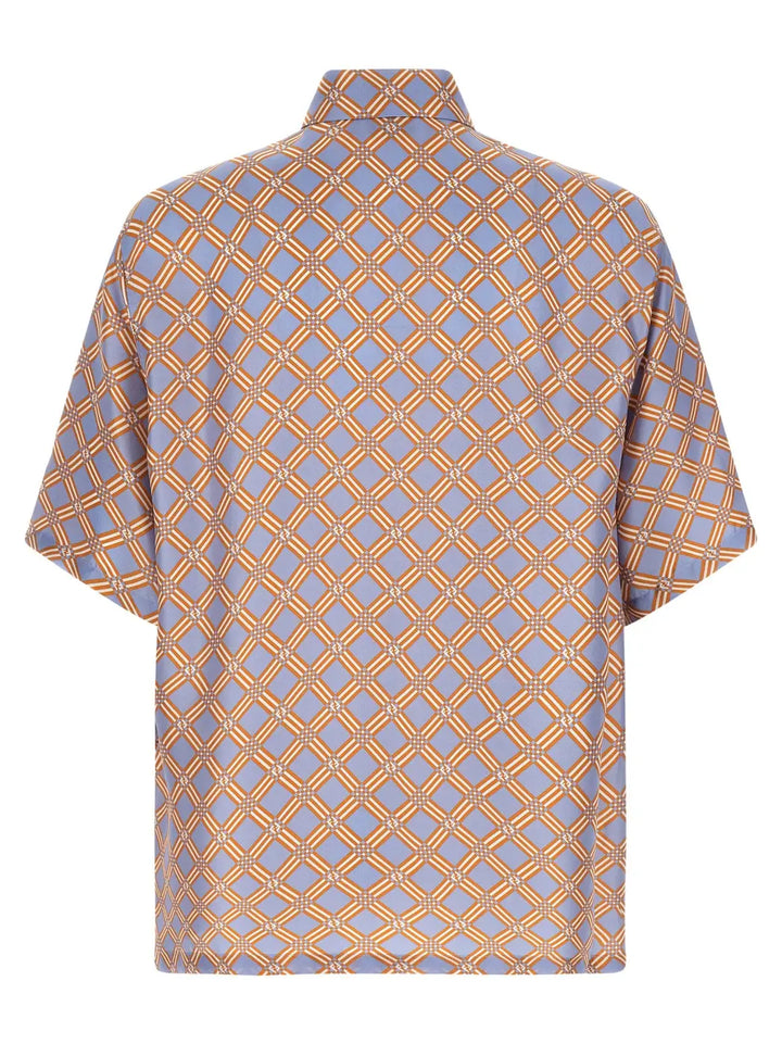 Fendi Multicolor Silk Blouse