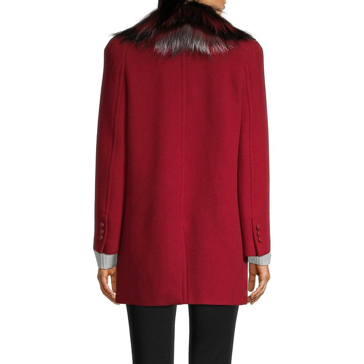 Fendi Overcoats - Multicolor Virgin Wool Coat