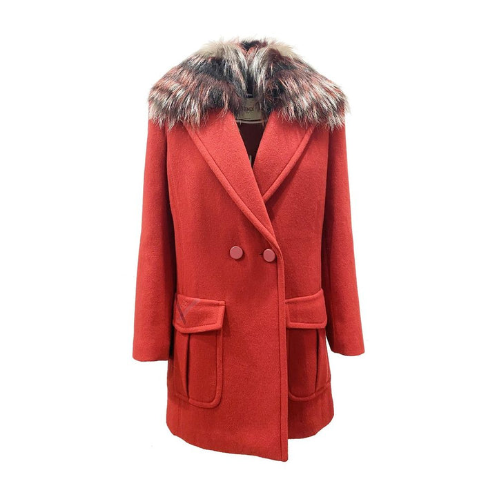 Fendi Overcoats - Multicolor Virgin Wool Coat