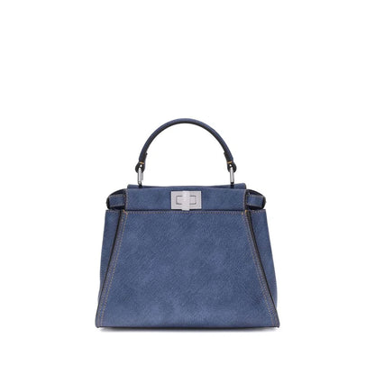 Fendi Peekaboo Mini Calf Leather Handbag for Effortless Elegance