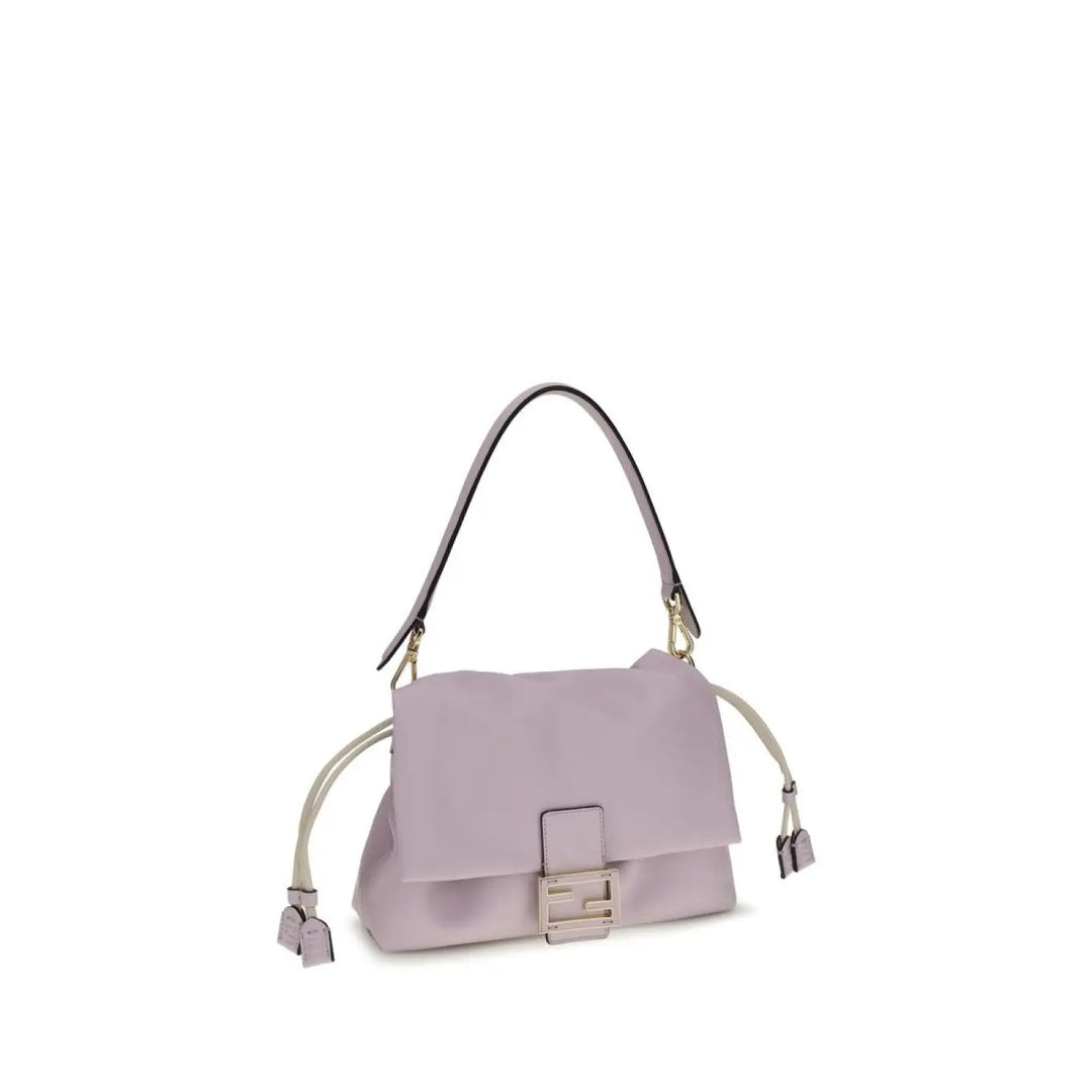 Fendi Purple Lamb Ovis Aries Shoulder Bag