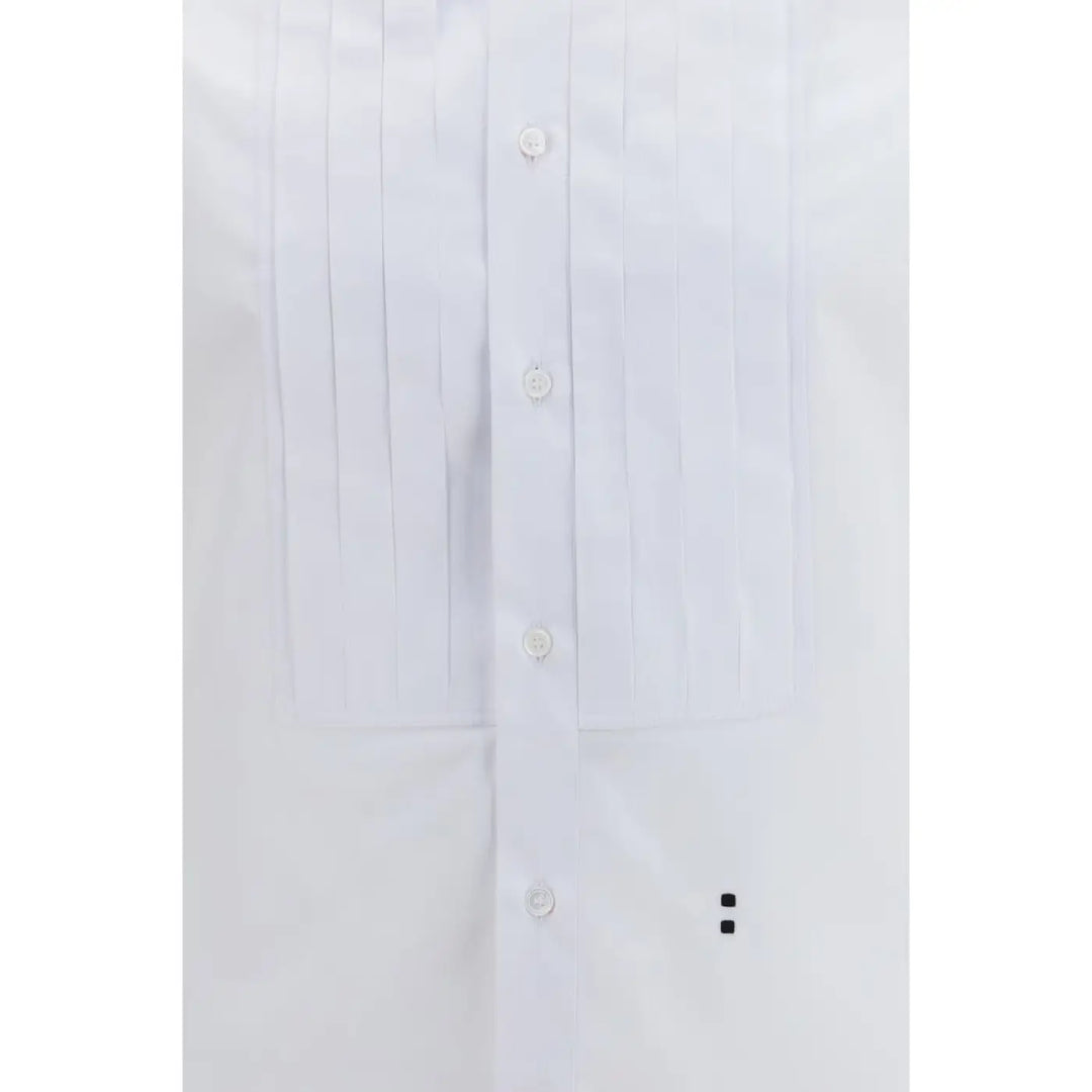 Fendi White Cotton Dress Shirt