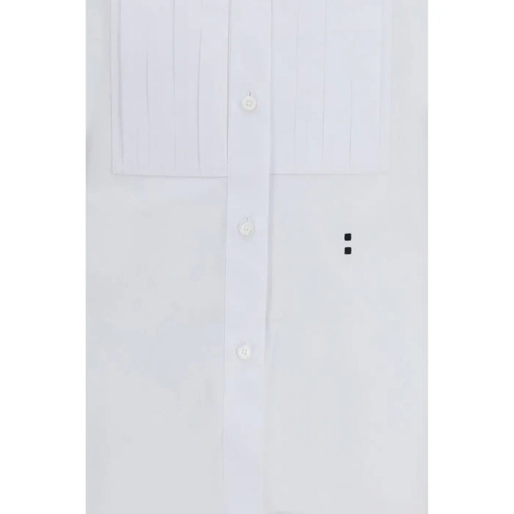 Fendi White Cotton Dress Shirt
