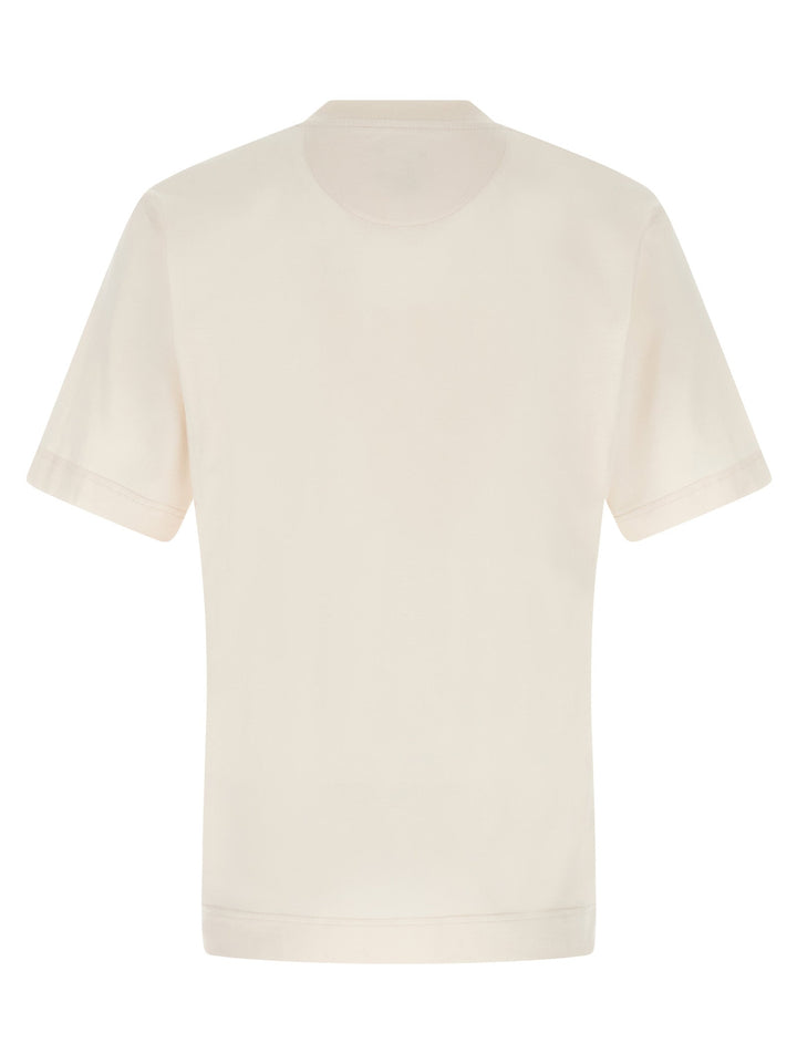Fendi White Cotton T-shirt