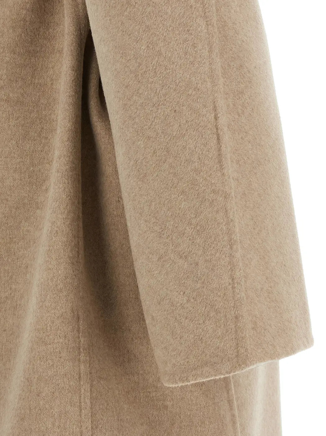 Ferragamo Beige Virgin Wool Coat