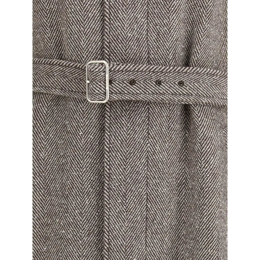 Ferragamo Beige Wool Coat