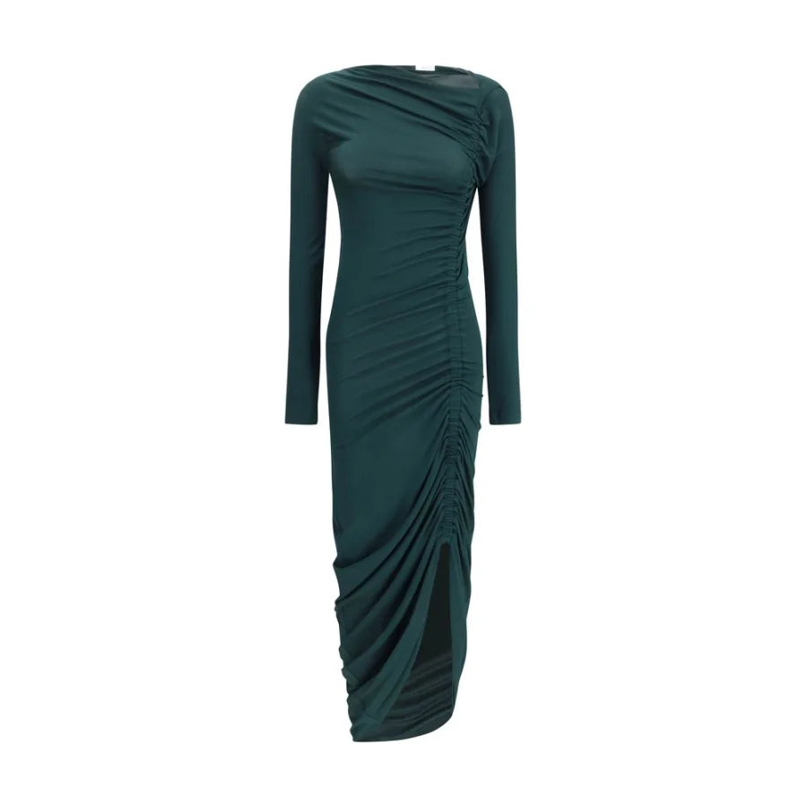 Ferragamo Bicolor Viscose Casual Dress