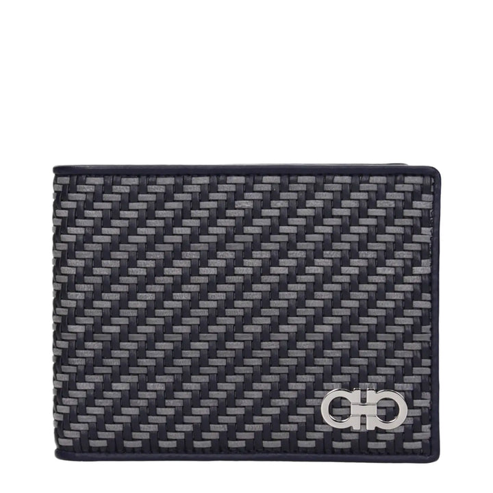 Ferragamo Blue Leather Wallet