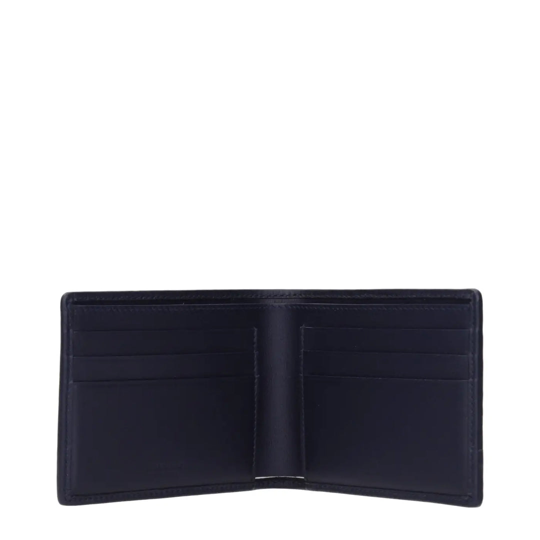 Ferragamo Blue Leather Wallet