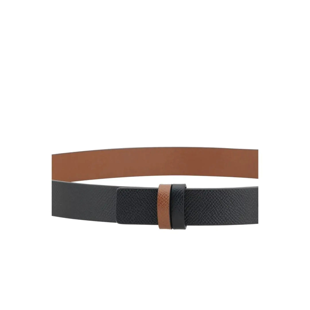 Ferragamo Brown Calf Leather Bos Taurus Regular Belt