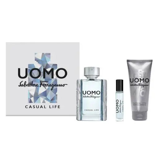 Experience the Essence of Freedom with Salvatore Ferragamo Uomo Casual Life Men’s Gift Sets