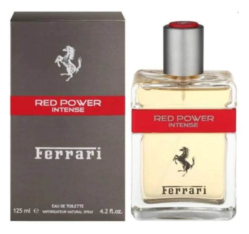 Ferrari Red Power Intense Eau Sparks Woody Aromatic Thrill Men’s Cologne