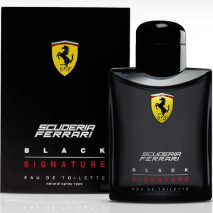 Ferrari Scuderia Black Signature Eau Men’s Cologne for a Bold Ride