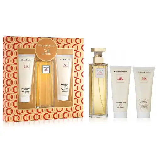 Revitalize with Elizabeth Arden Fifth Avenue Gift Set and Moisturizing Body Lotion Women’s Sets