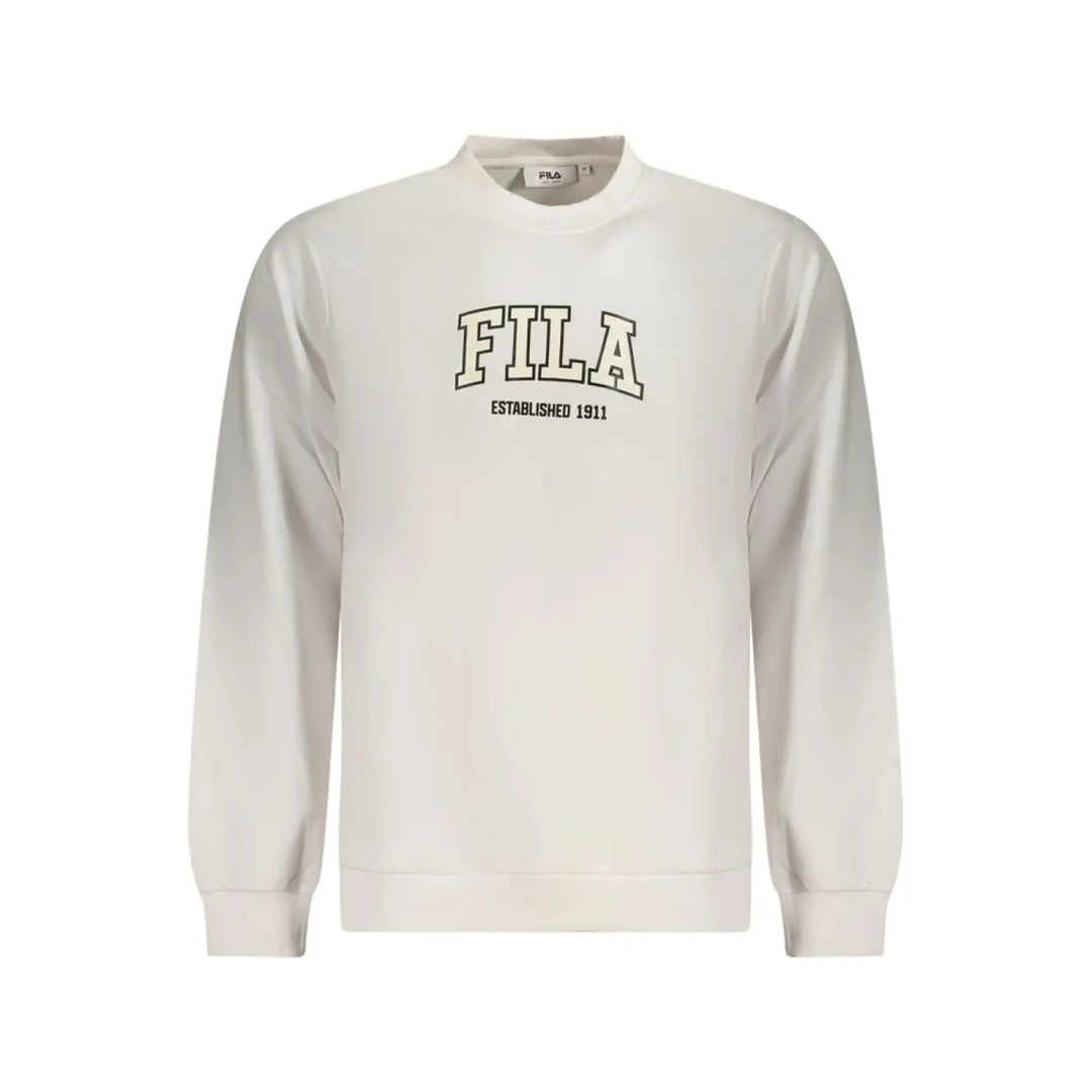 Fila Bianco Cotton Men’s Sweatshirt