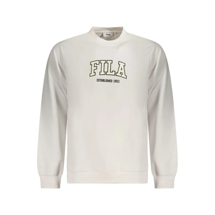 Fila Bianco Cotton Men’s Sweatshirt
