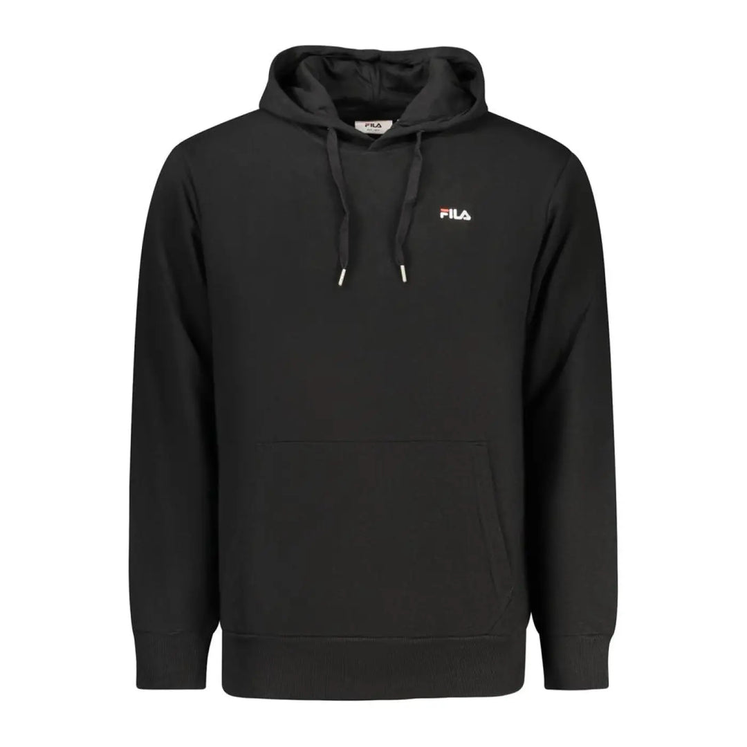 Fila Black Cotton Men’s Hoodie