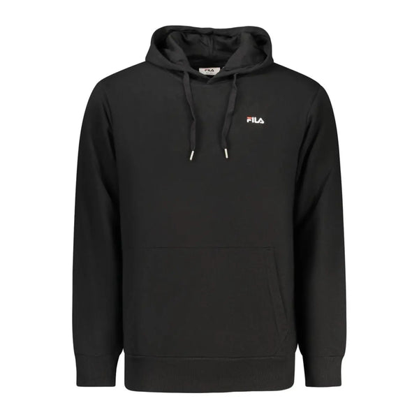 Fila Black Cotton Men’s Hoodie