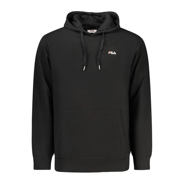 Fila Black Cotton Men’s Hoodie