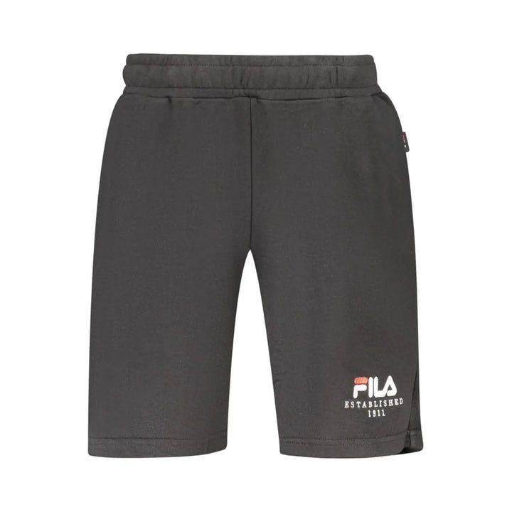 Fila Black Cotton Men’s Pants