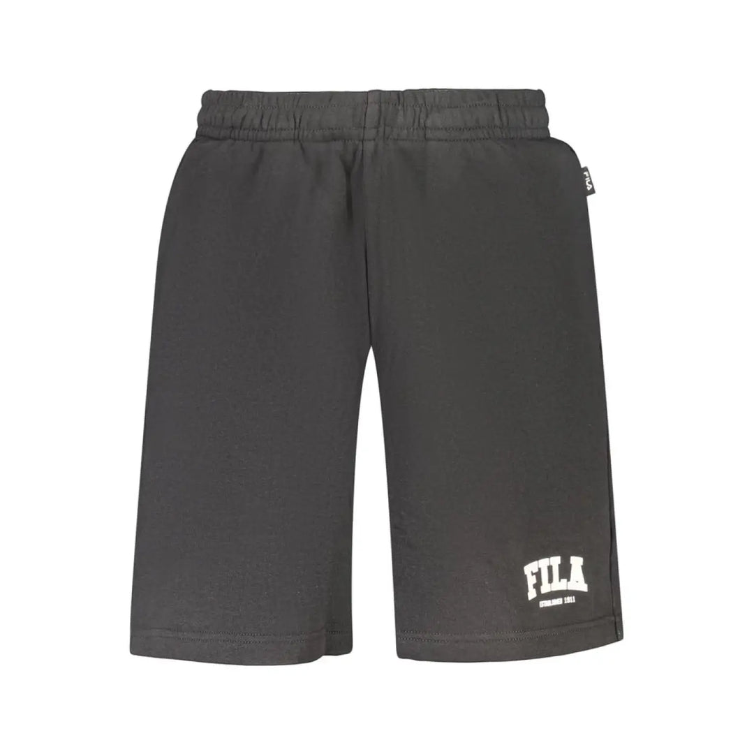 Fila Black Cotton Men’s Pants