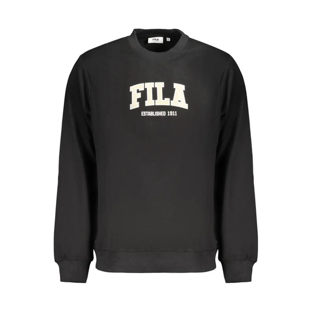 Fila Black Cotton Men’s Sweatshirt