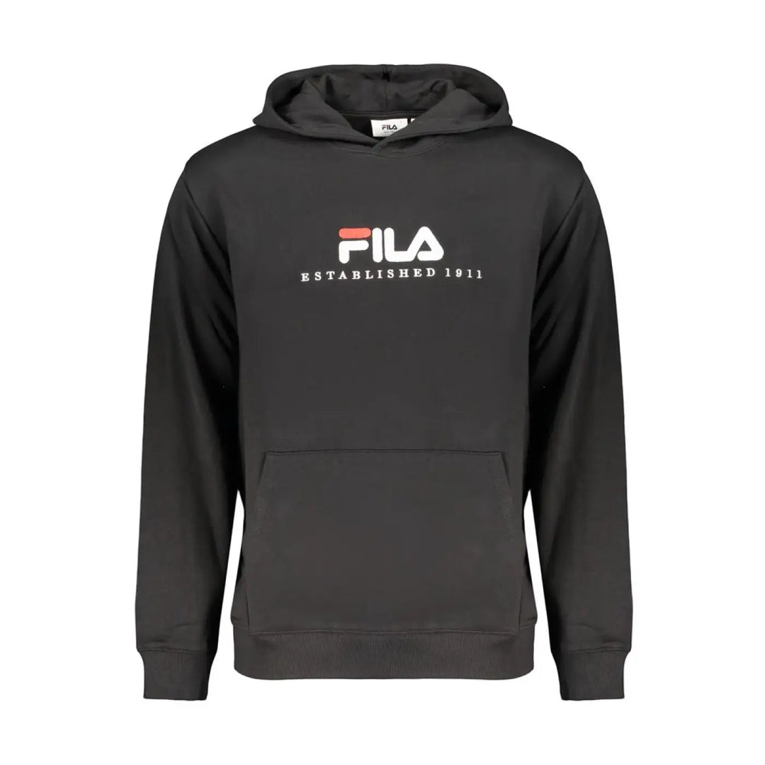 Fila Black Cotton Men’s Sweatshirt