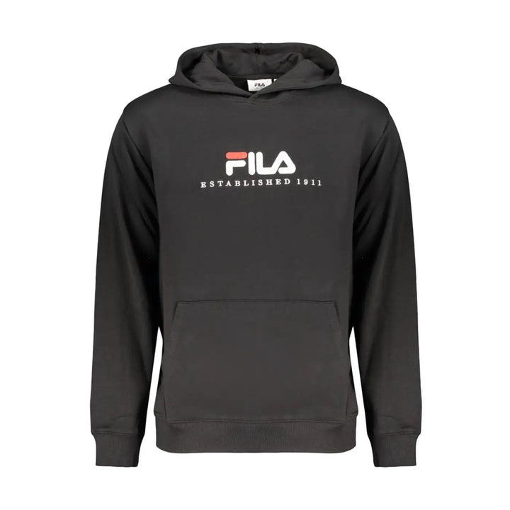 Fila Black Cotton Men’s Sweatshirt