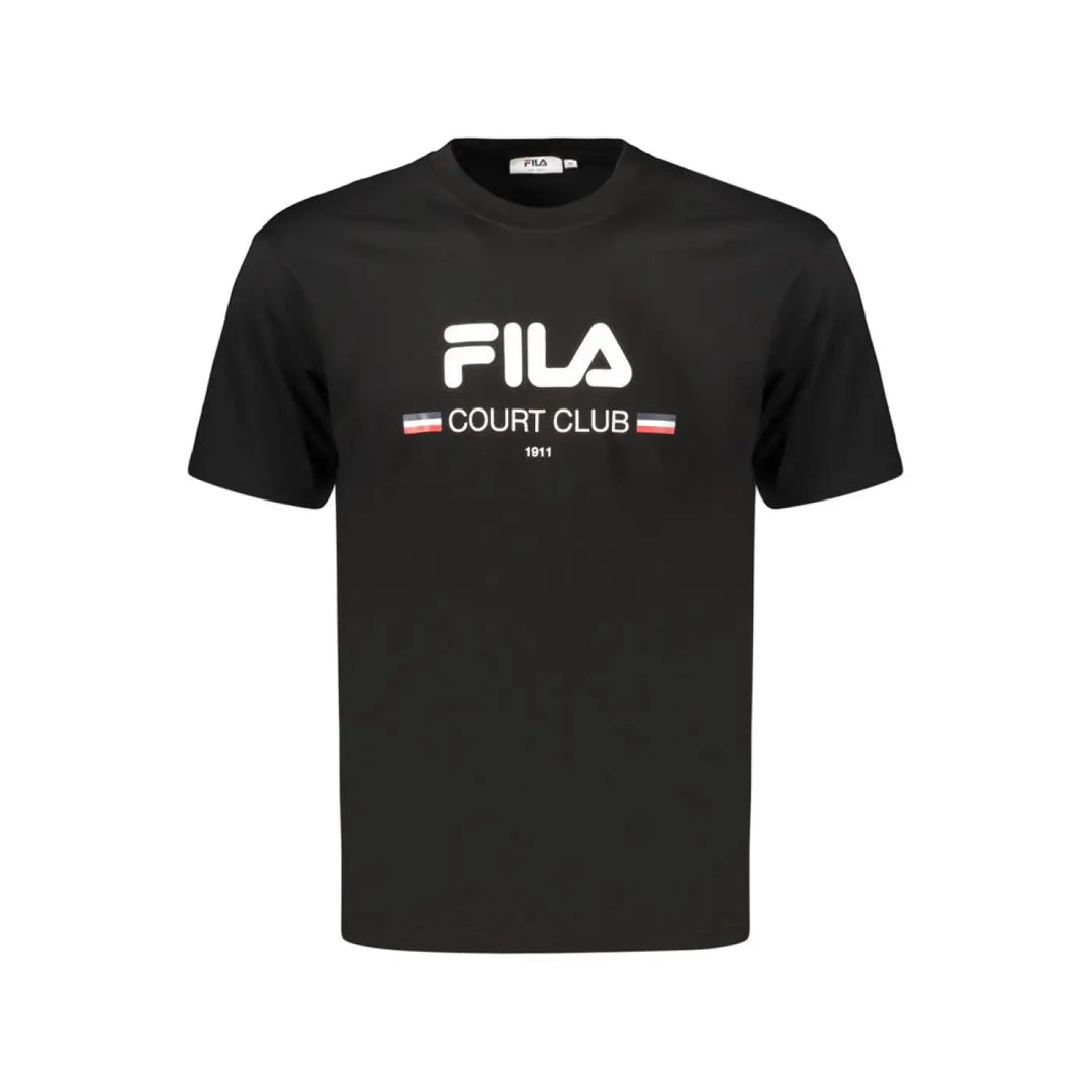 Fila Black Cotton Men’s T-shirt