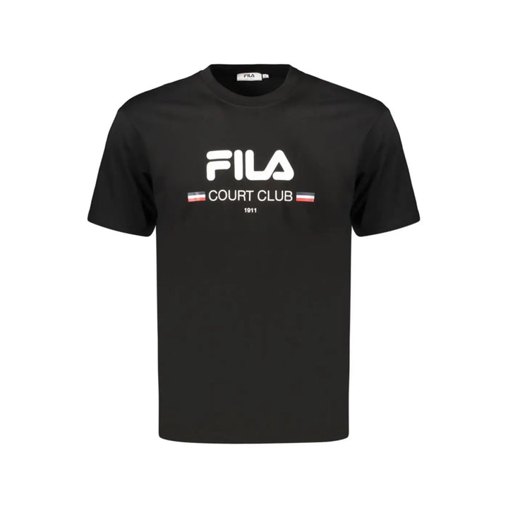 Fila Black Cotton Men’s T-shirt