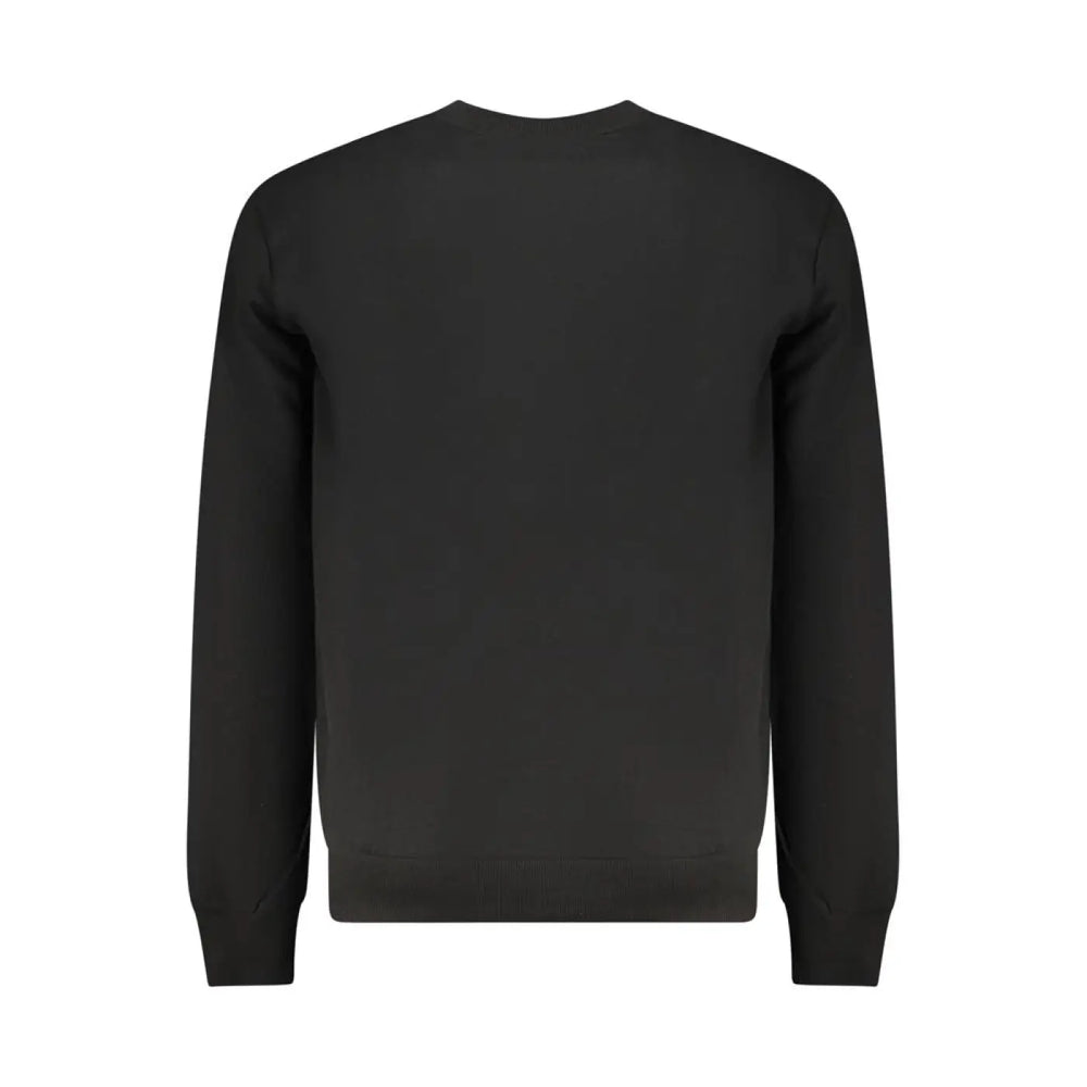 Fila Black Organic Cotton Men Sweatshirt
