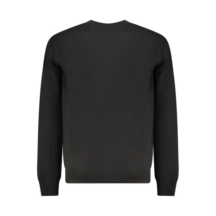 Fila Black Organic Cotton Men Sweatshirt