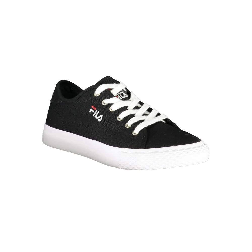 Fila Black Polyester Athletic Sneakers