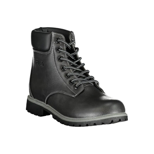 Fila Black Polyurethane Women Ankle Boot
