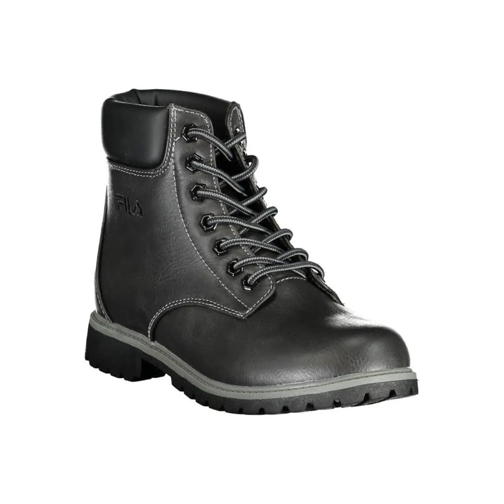 Fila Black Polyurethane Women Ankle Boot
