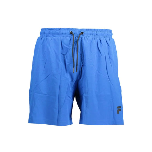 Fila Blu Polyester Men’s Swim Trunk