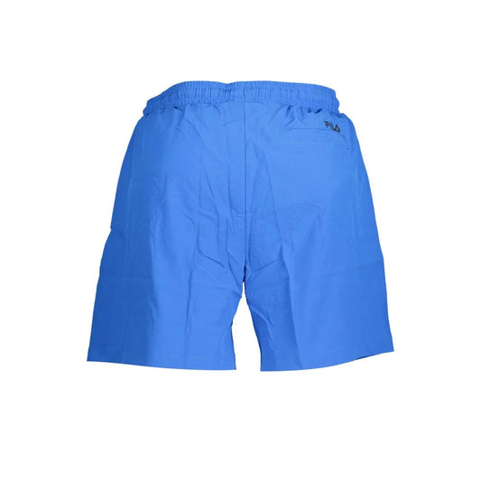 Fila Blu Polyester Men’s Swim Trunk