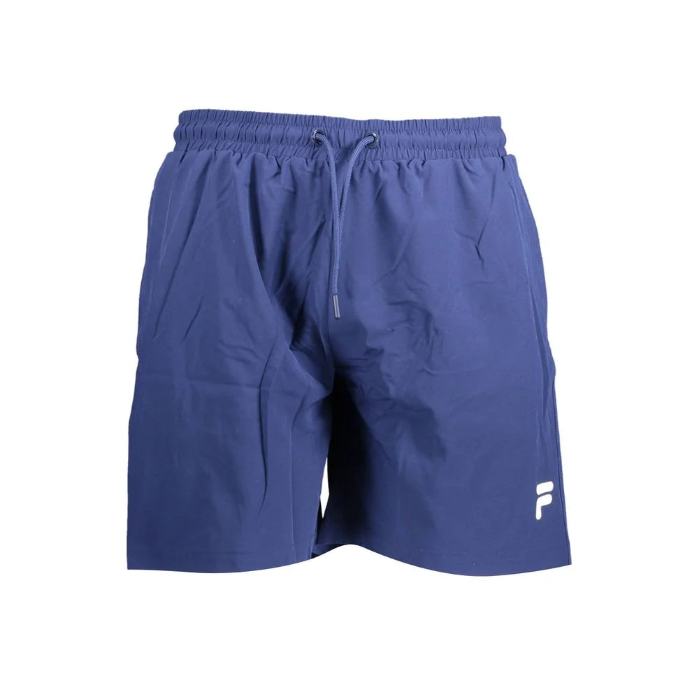 Fila Blu Polyester Men’s Swim Trunk
