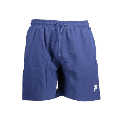 Fila Blu Polyester Men’s Swim Trunk