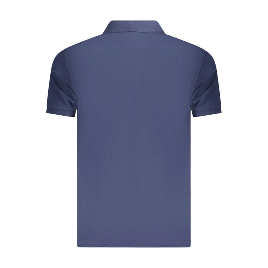 Fila Blue Cotton Men Polo Shirt