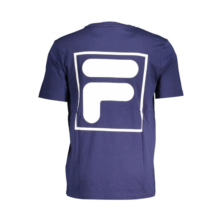 Fila Blue Cotton Men T-shirt