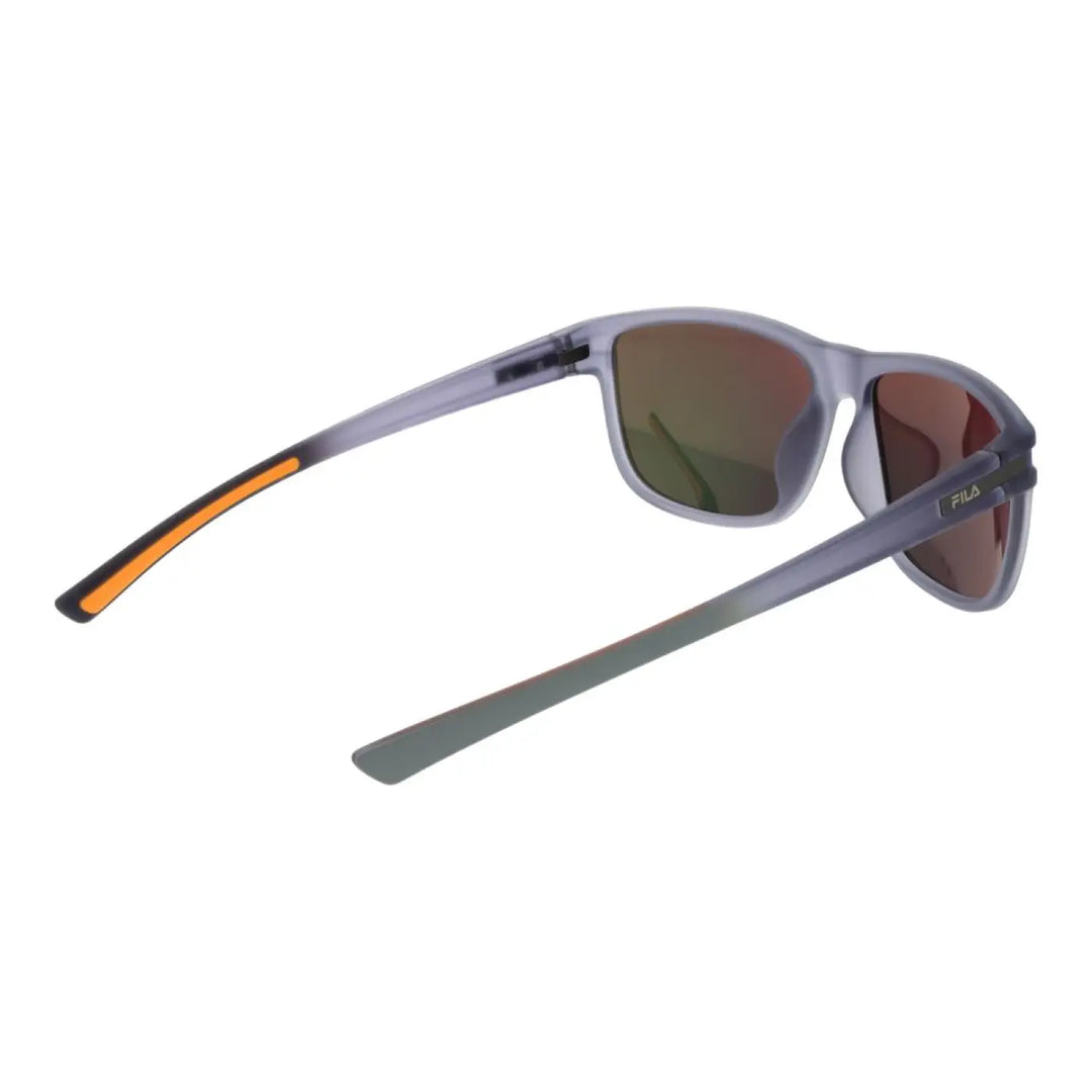 Fila Gray Plastic Sunglasses