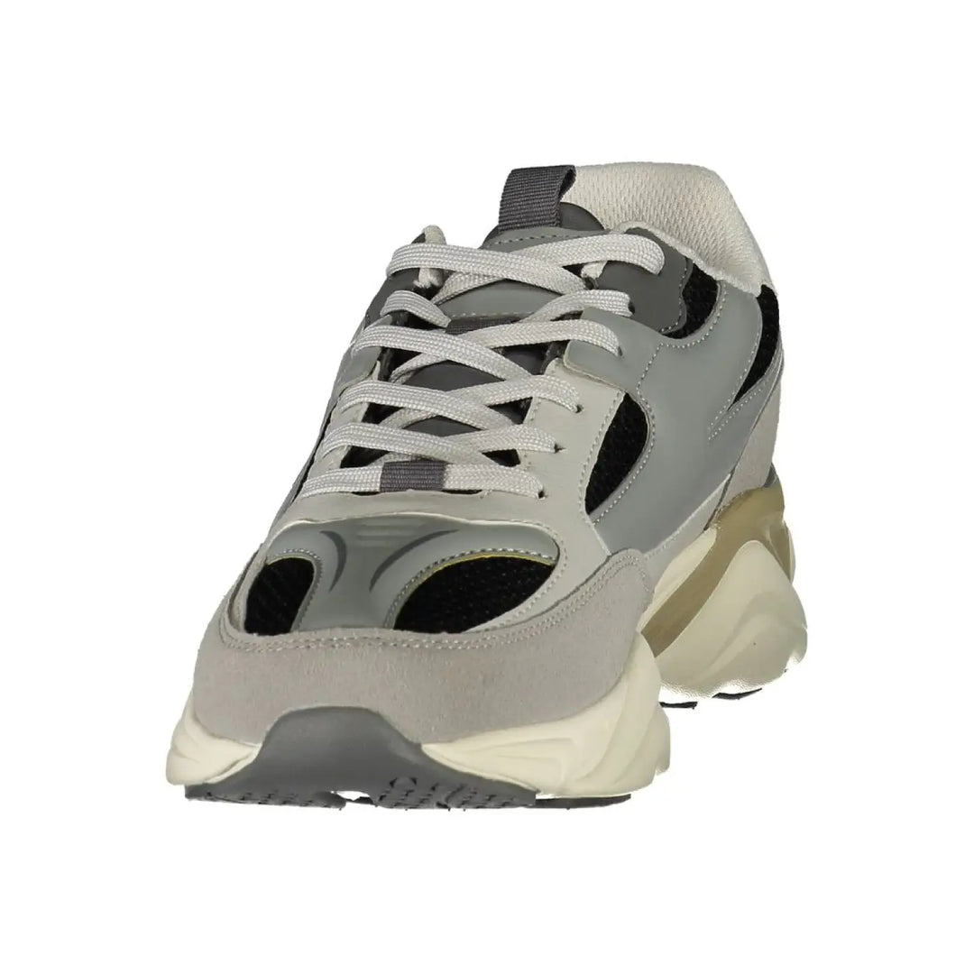 Fila Gray Polyester Men’s Sneaker