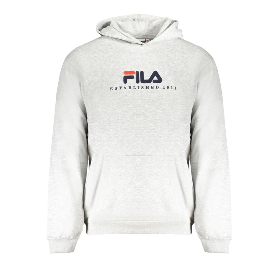 Fila Grigio Cotton Men’s Hoodie