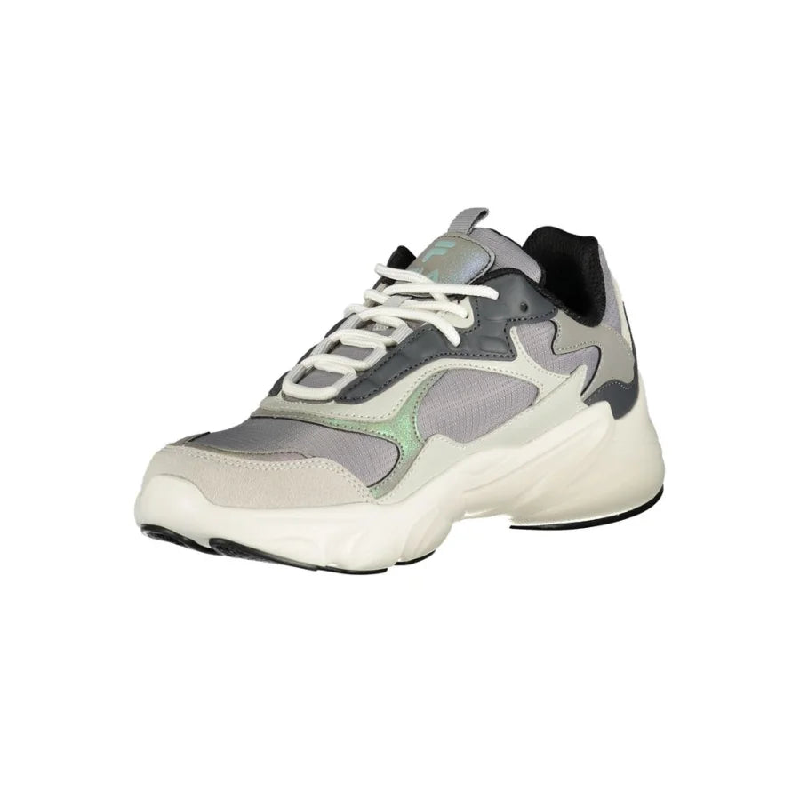 Fila Grigio Polyurethane Women Sneaker