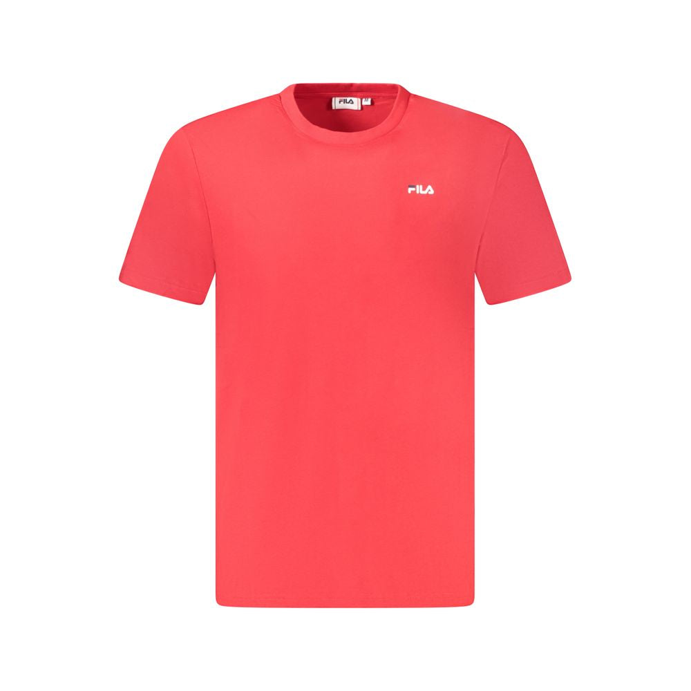 Fila Red Cotton Men T-shirt