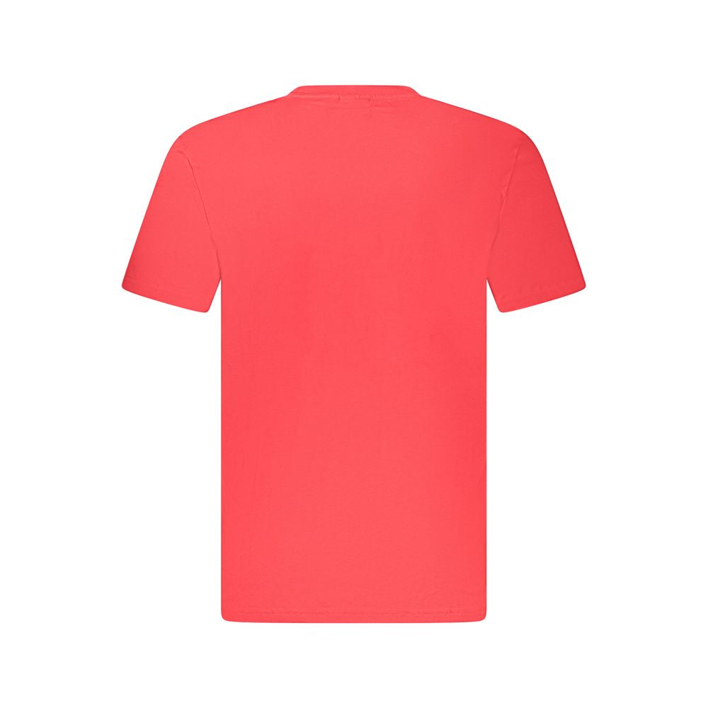 Fila Red Cotton Men T-shirt