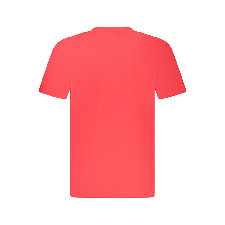 Fila Red Cotton Men T-shirt
